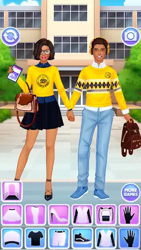 Play College Girl  Boy Makeover as an online game College Girl  Boy Makeover with UptoPlay