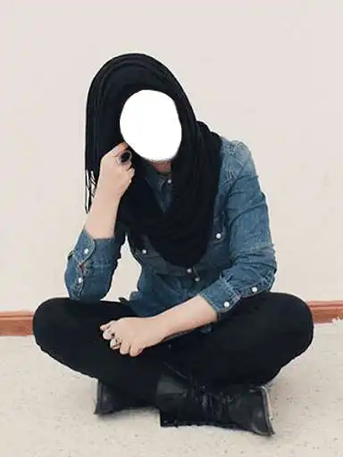 Play College Girls Hijab Photo Suit