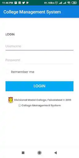 Play College Management System
