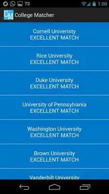 Play CollegeMatcher