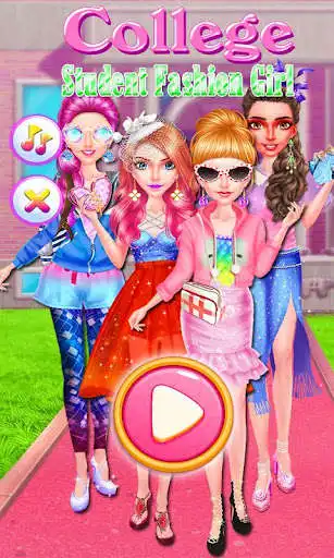 Play College Student Fashion Girl as an online game College Student Fashion Girl with UptoPlay