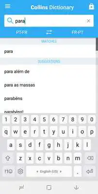 Play Collins French<>Portuguese Dictionary Play Collins French<>Portuguese Dictionary