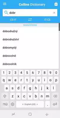 Play Collins Italian<>Czech Dictionary
