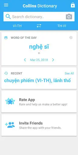 Play Collins Thai<>Vietnamese Dictionary as an online game Collins Thai<>Vietnamese Dictionary with UptoPlay