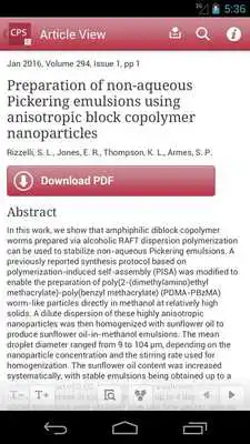 Play Colloid and Polymer Science