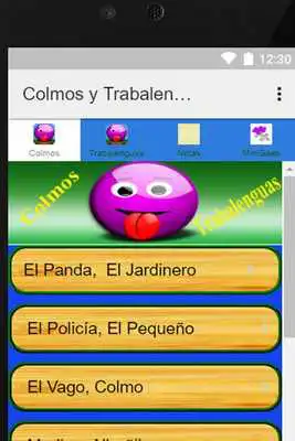 Play Colmos y Trabalenguas