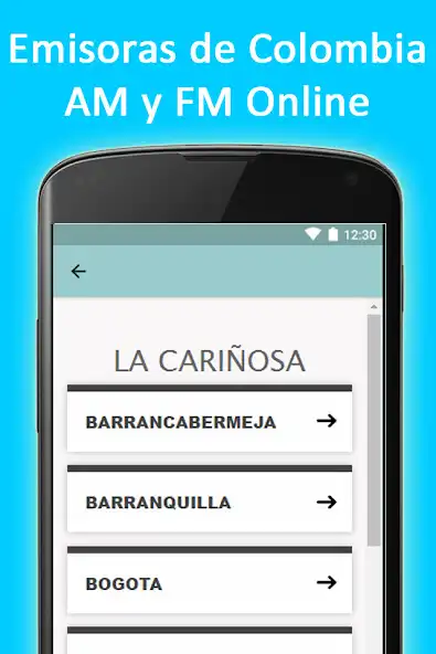 Play Colombia  AM-FM Radio station as an online game Colombia  AM-FM Radio station with UptoPlay