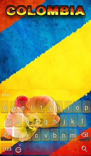 Play Colombia Animated Keyboard as an online game Colombia Animated Keyboard with UptoPlay