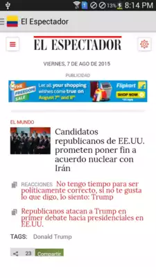 Play Colombia News