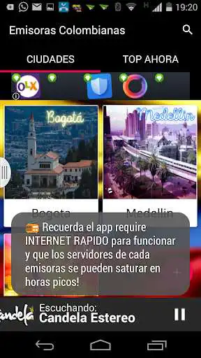 Play Colombian Stations as an online game Colombian Stations with UptoPlay