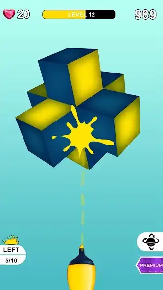 Play Color 3D Shapes Hit Casual Games as an online game Color 3D Shapes Hit Casual Games with UptoPlay