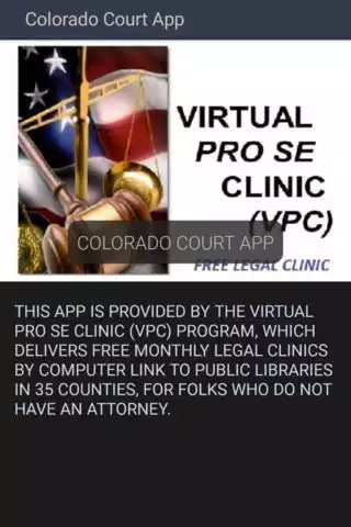 Play Colorado Court App as an online game Colorado Court App with UptoPlay