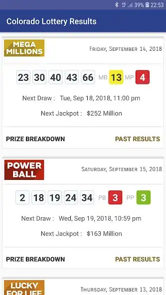 Play Colorado Lottery Results  and enjoy Colorado Lottery Results with UptoPlay