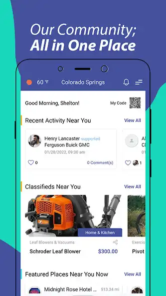 Play Colorado Springs Community App as an online game Colorado Springs Community App with UptoPlay