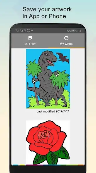 Play Colorange: Coloring Book For Adults 2019 as an online game Colorange: Coloring Book For Adults 2019 with UptoPlay
