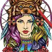 Free play online ColorArt: Masterpiece Coloring Page for Grown-Ups APK Free play online ColorArt: Masterpiece Coloring Page for Grown-Ups APK