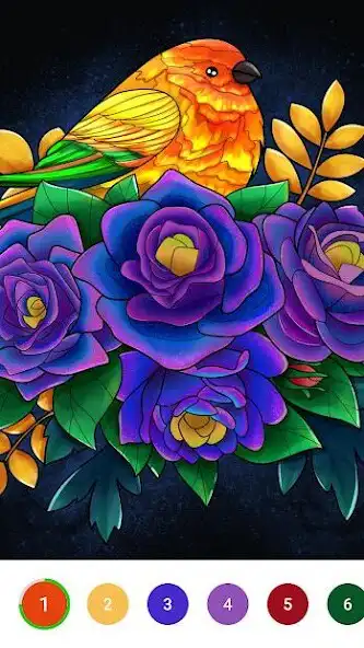 Play Color Art - Paint by Number as an online game Color Art - Paint by Number with UptoPlay