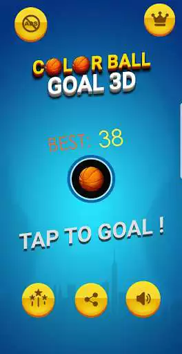 Play Color Ball Goal as an online game Color Ball Goal with UptoPlay