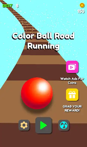 Play Color Ball Road Running  and enjoy Color Ball Road Running with UptoPlay