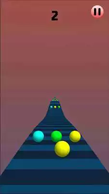 Play Color ball - road rush