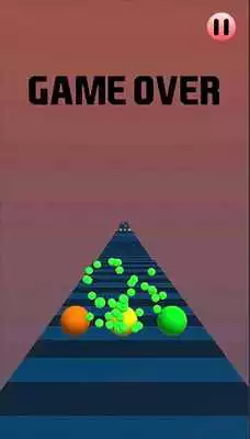 Play Color ball - road rush