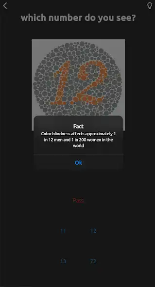 Play Color Blindness Test by Brahm.ai  and enjoy Color Blindness Test by Brahm.ai with UptoPlay