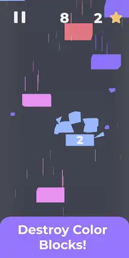 Play Color Block! - Destroy Falling Bricks of Colors!  and enjoy Color Block! - Destroy Falling Bricks of Colors! with UptoPlay