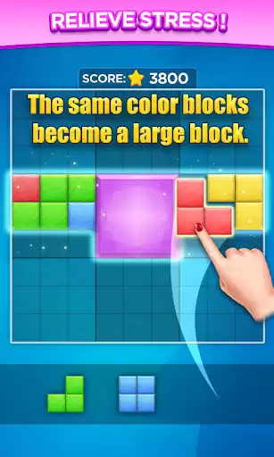 Play Color Block Puzzle as an online game Color Block Puzzle with UptoPlay