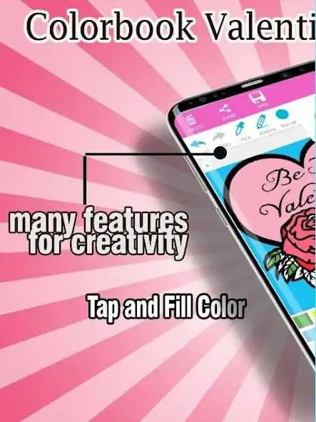 Play Colorbook: Valentine Coloring Pages  and enjoy Colorbook: Valentine Coloring Pages with UptoPlay