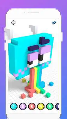 Play Color by Number 3D - Pixel Art Coloring Games