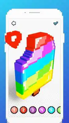 Play Color by Number 3D - Pixel Art Coloring Games