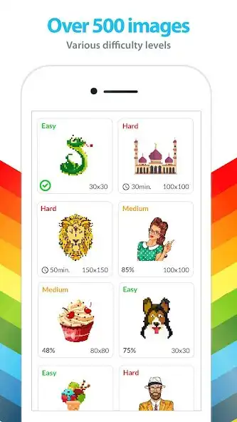 Play Color by Number for Adults  and enjoy Color by Number for Adults with UptoPlay
