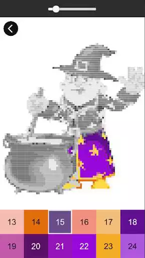 Play Color By Number Magican Pixel Art  and enjoy Color By Number Magican Pixel Art with UptoPlay