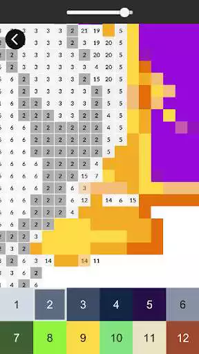 Play Color By Number Magican Pixel Art as an online game Color By Number Magican Pixel Art with UptoPlay
