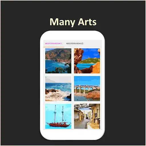 Play Color by Number - mediterranean - Pixel Art  and enjoy Color by Number - mediterranean - Pixel Art with UptoPlay