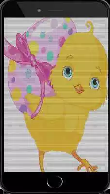 Play Color By Number pixel Art Sandbox Coloring Easter