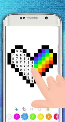 Play Color By Number  - Pixel Sandbox