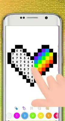 Play Color By Number  - Pixel Sandbox