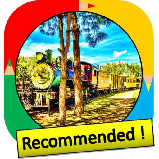 Play Color by Number - railway - Pixel Art APK Play Color by Number - railway - Pixel Art APK