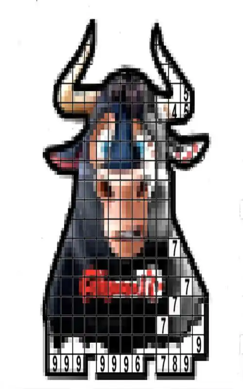 Play Color By Number Sandbox Coloring Ferdinand Pixel