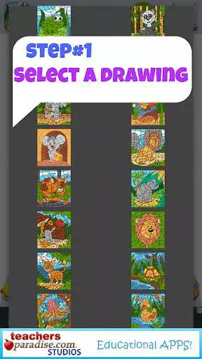 Play Color By Numbers - Art Game for Kids and Adults