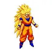 Free play online Color by Number - Super Saiyan Sandbox Pixel APK
