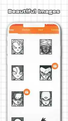 Play Color by Number - Super Saiyan Sandbox Pixel