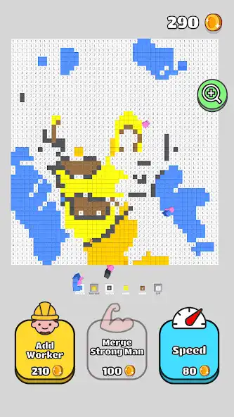 Play Color by Number Tile Builder as an online game Color by Number Tile Builder with UptoPlay