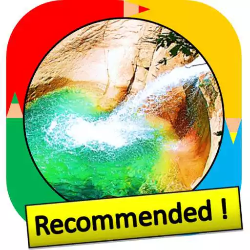 Play Color by Number - waterfall - Pixel Art APK