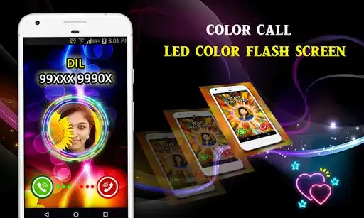 Play Color Caller Screen LED Flashlight Mobile theme as an online game Color Caller Screen LED Flashlight Mobile theme with UptoPlay
