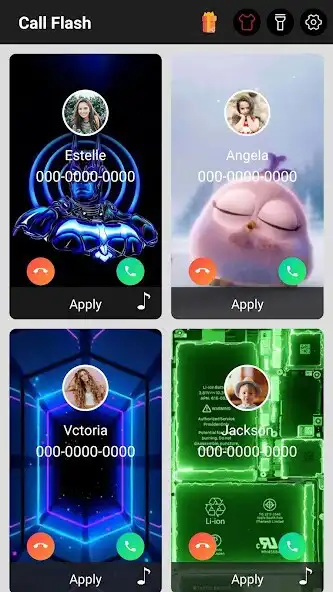 Play Color Call Flash - Call Themes  and enjoy Color Call Flash - Call Themes with UptoPlay