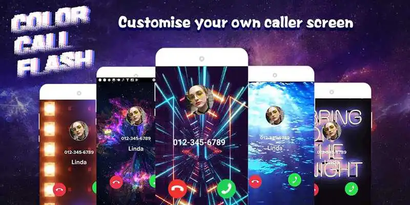 Play Color Call Flash