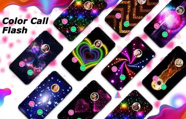 Play Color Call Flash - Screen Themes  Color Phone