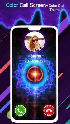 Play Color Call Screen - Color call Theme